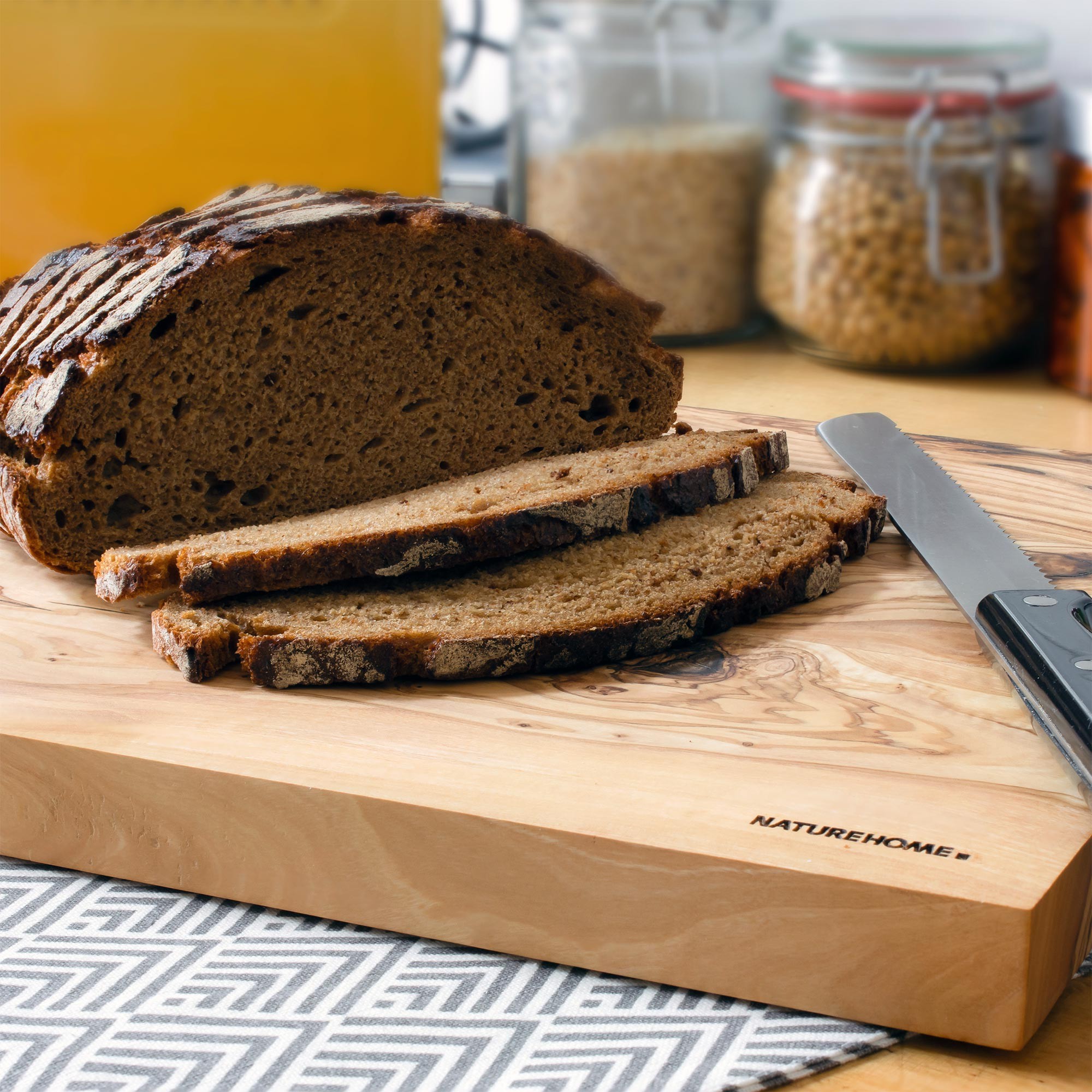 Schneidebrett Olivenholz, div. Größen